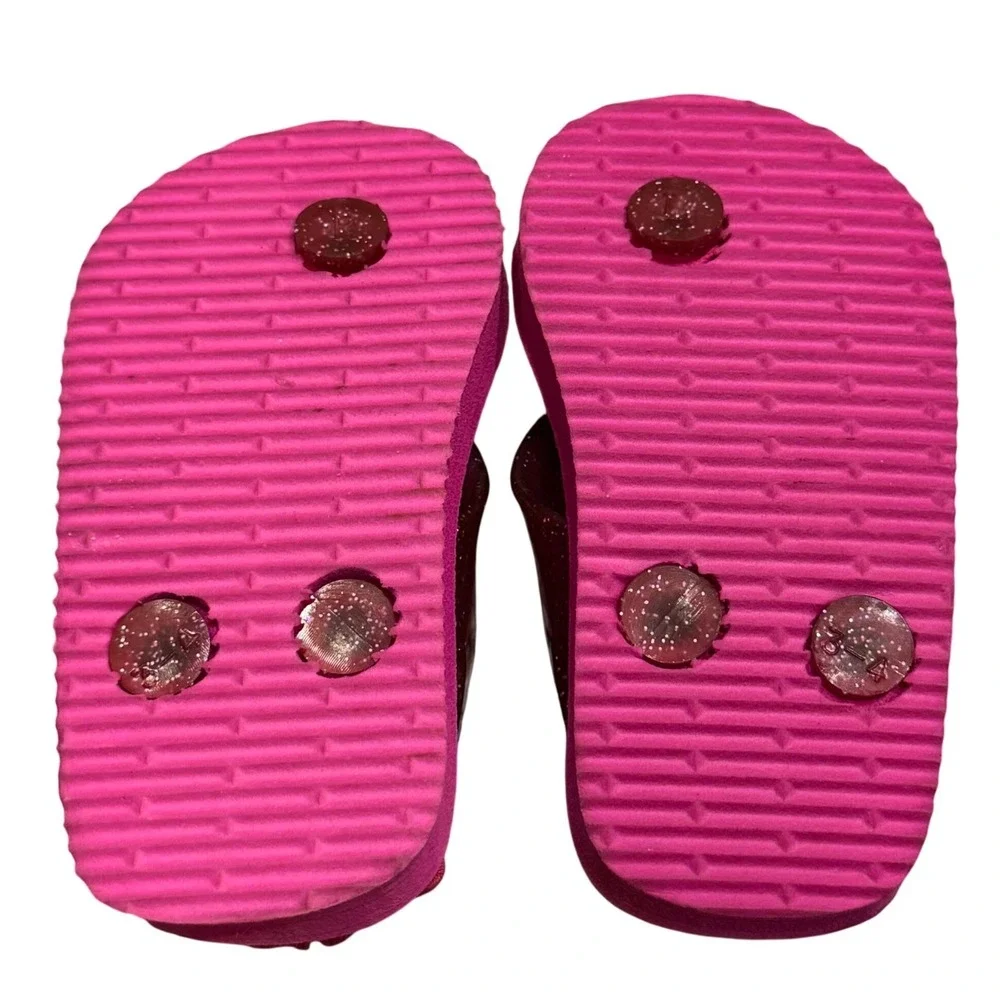 Baby / Toddler Shoes Set of 2 - Koala Kids Pink‎ Lace Shoes & Glitter Flip Flops